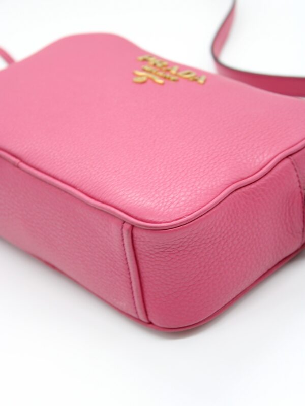 Prada Tracolla in pelle peonia