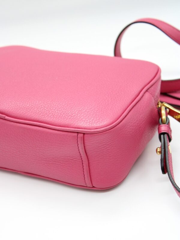 Prada Tracolla in pelle peonia