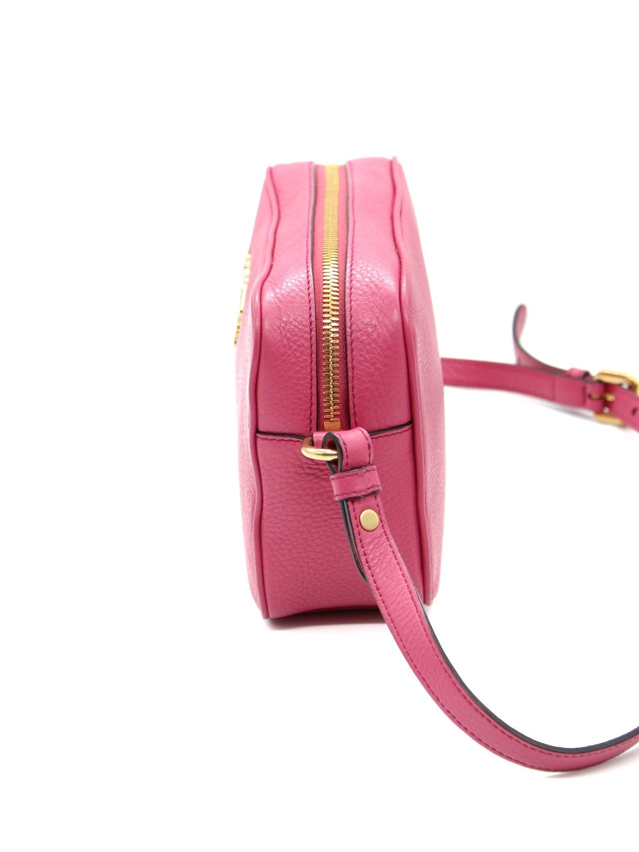 Prada Tracolla in pelle peonia thumb