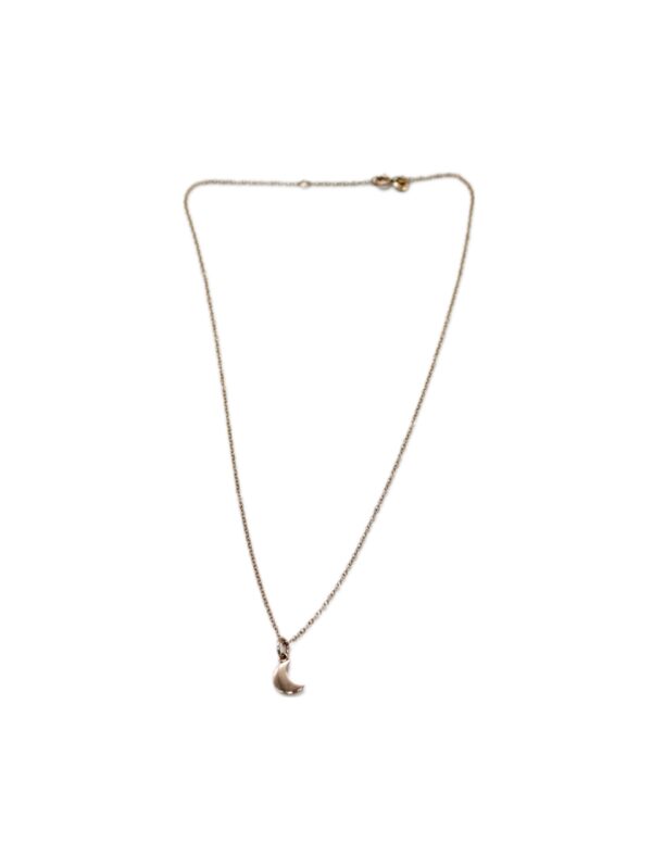 Collana Dodo in oro rosa con ciondolo luna