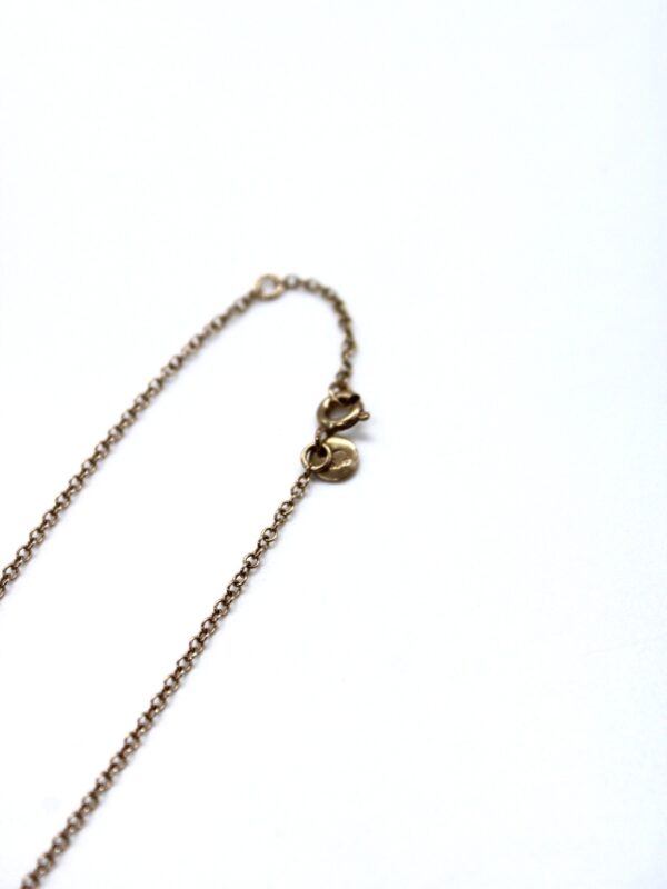 Collana Dodo in oro rosa con ciondolo luna