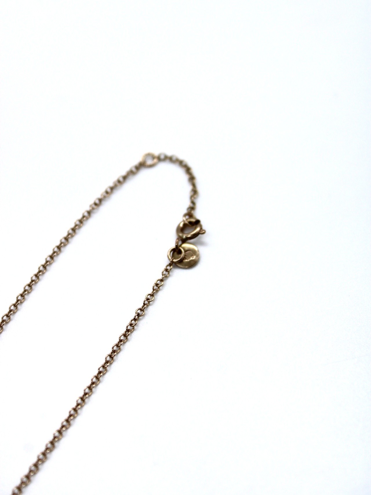 Collana Dodo in oro rosa con ciondolo luna thumb