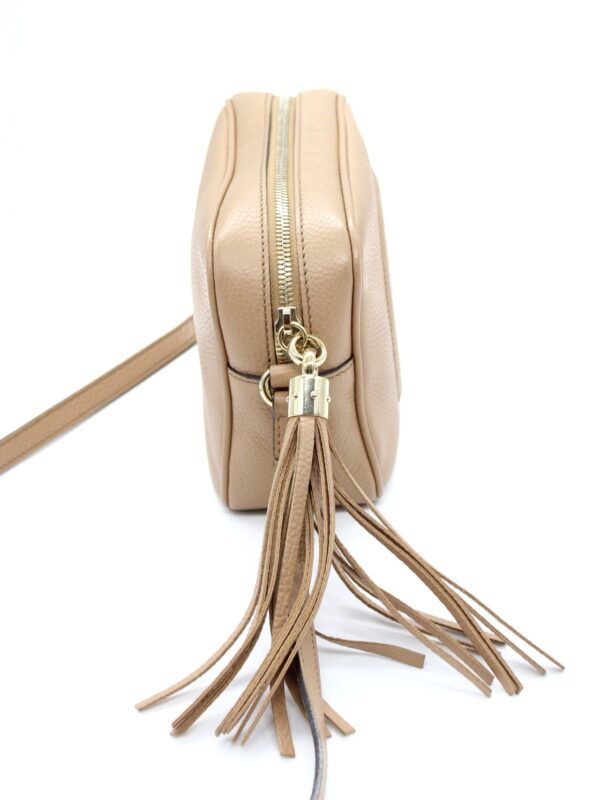 Gucci Soho borsa a tracolla in pelle beige