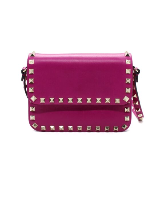 Tracolla Valentino Rockstud Fucsia Piccola