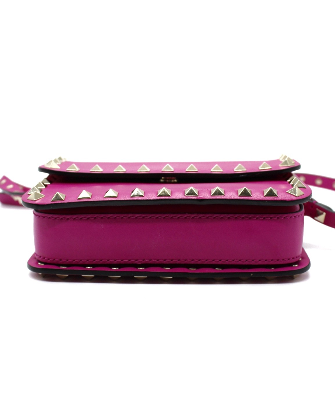 Tracolla Valentino Rockstud Fucsia Piccola thumb