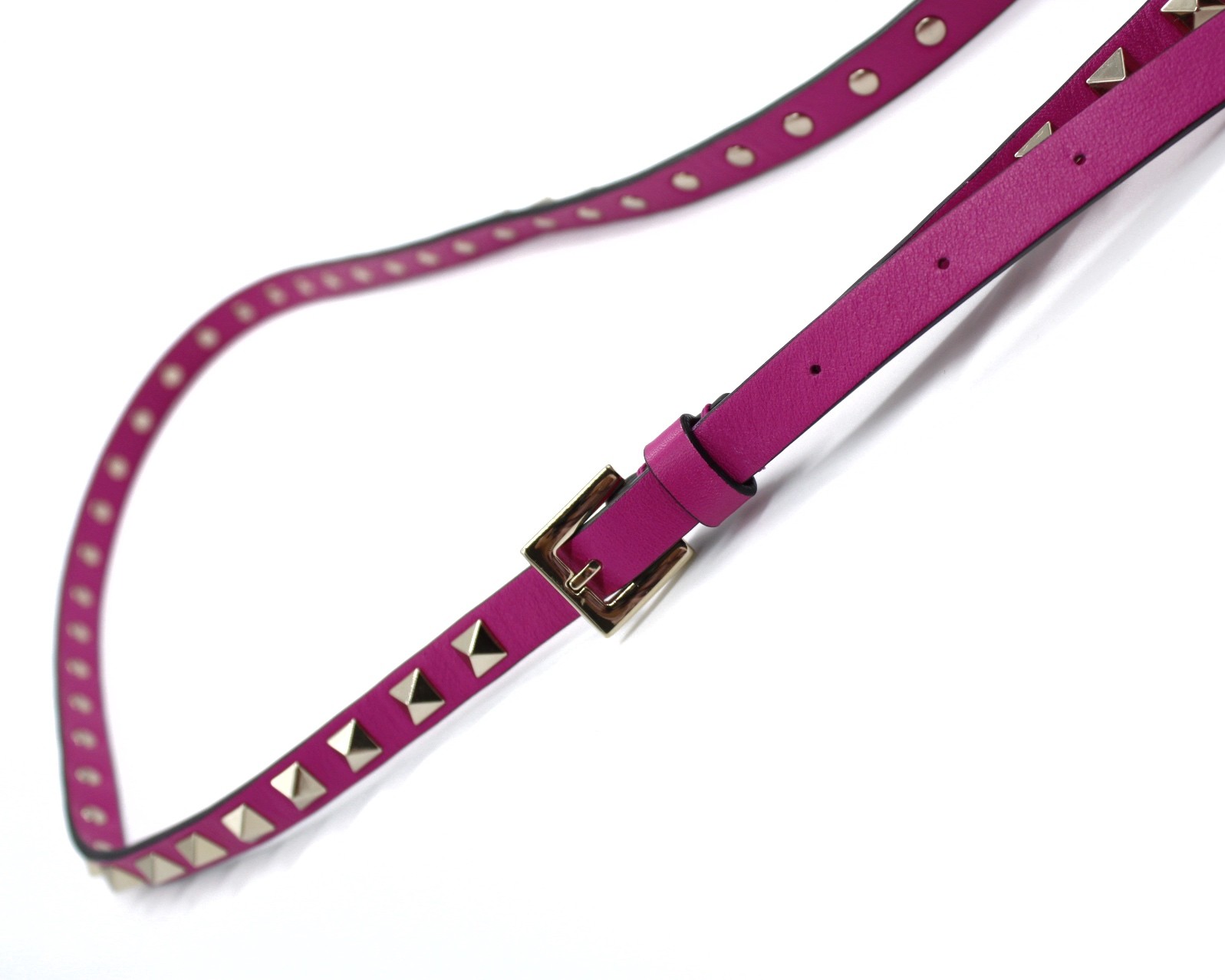 Tracolla Valentino Rockstud Fucsia Piccola thumb