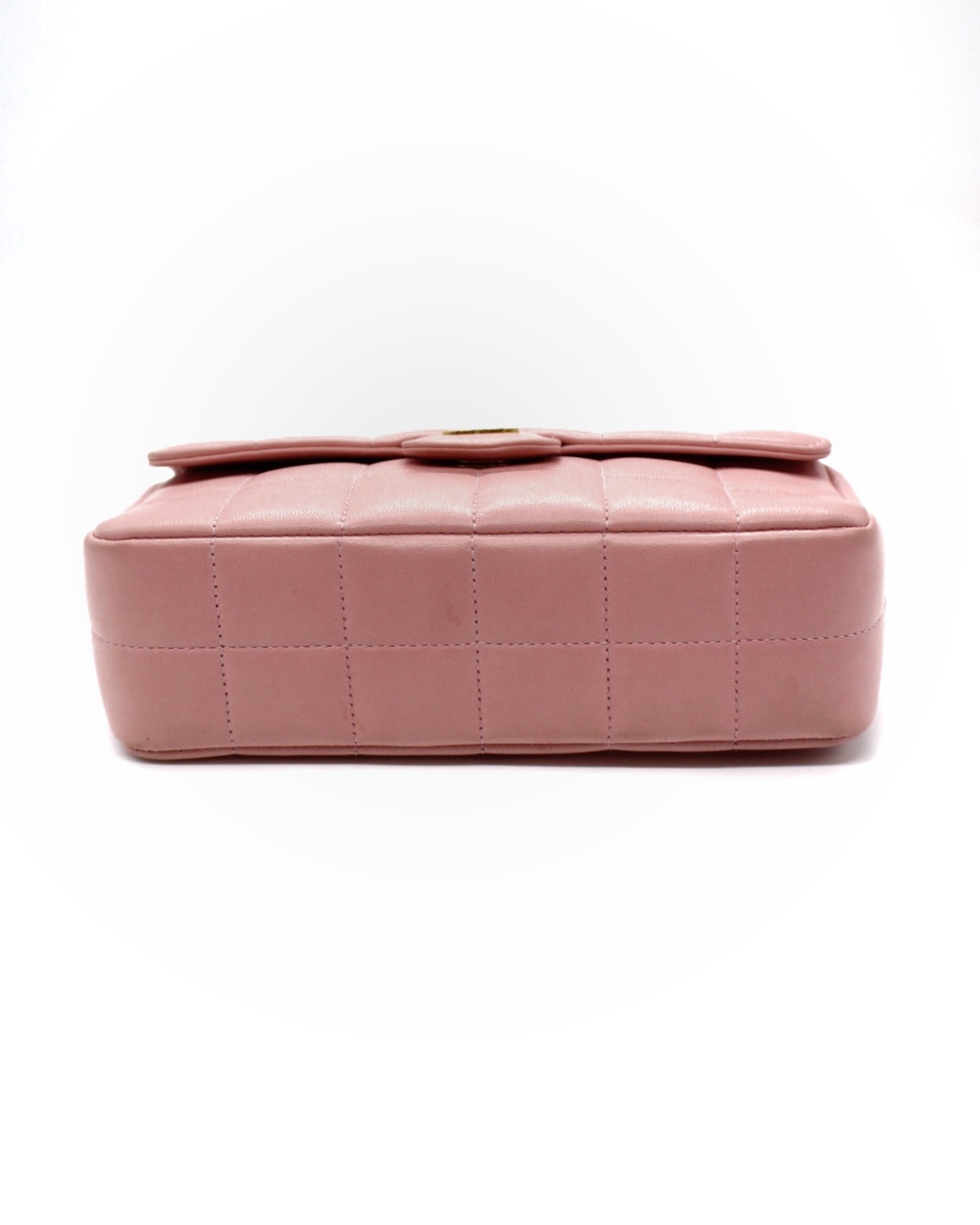 Borsa Chanel Pink Chocolate Bar Camelia thumb