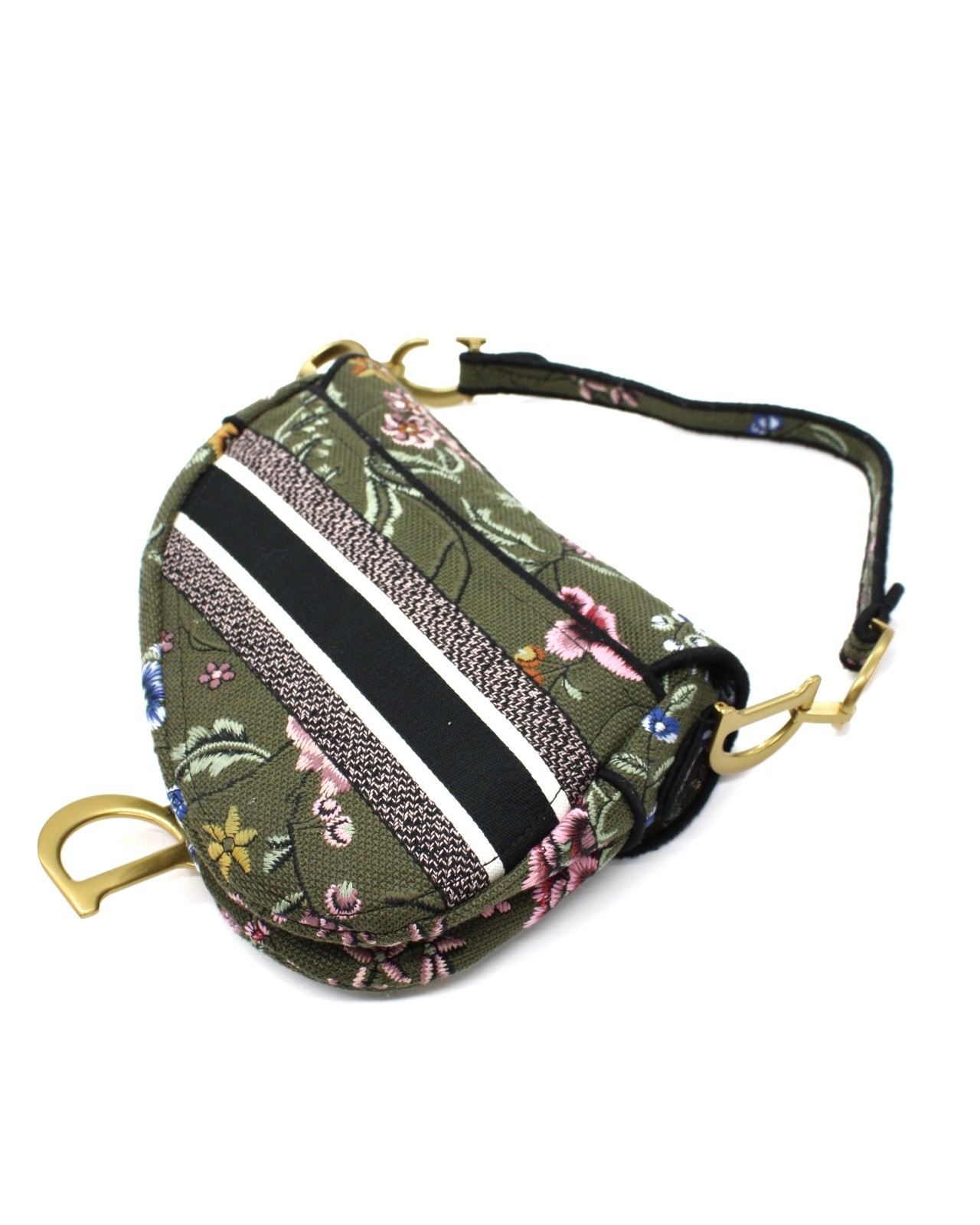 Borsa Dior Saddle stampa floreale thumb