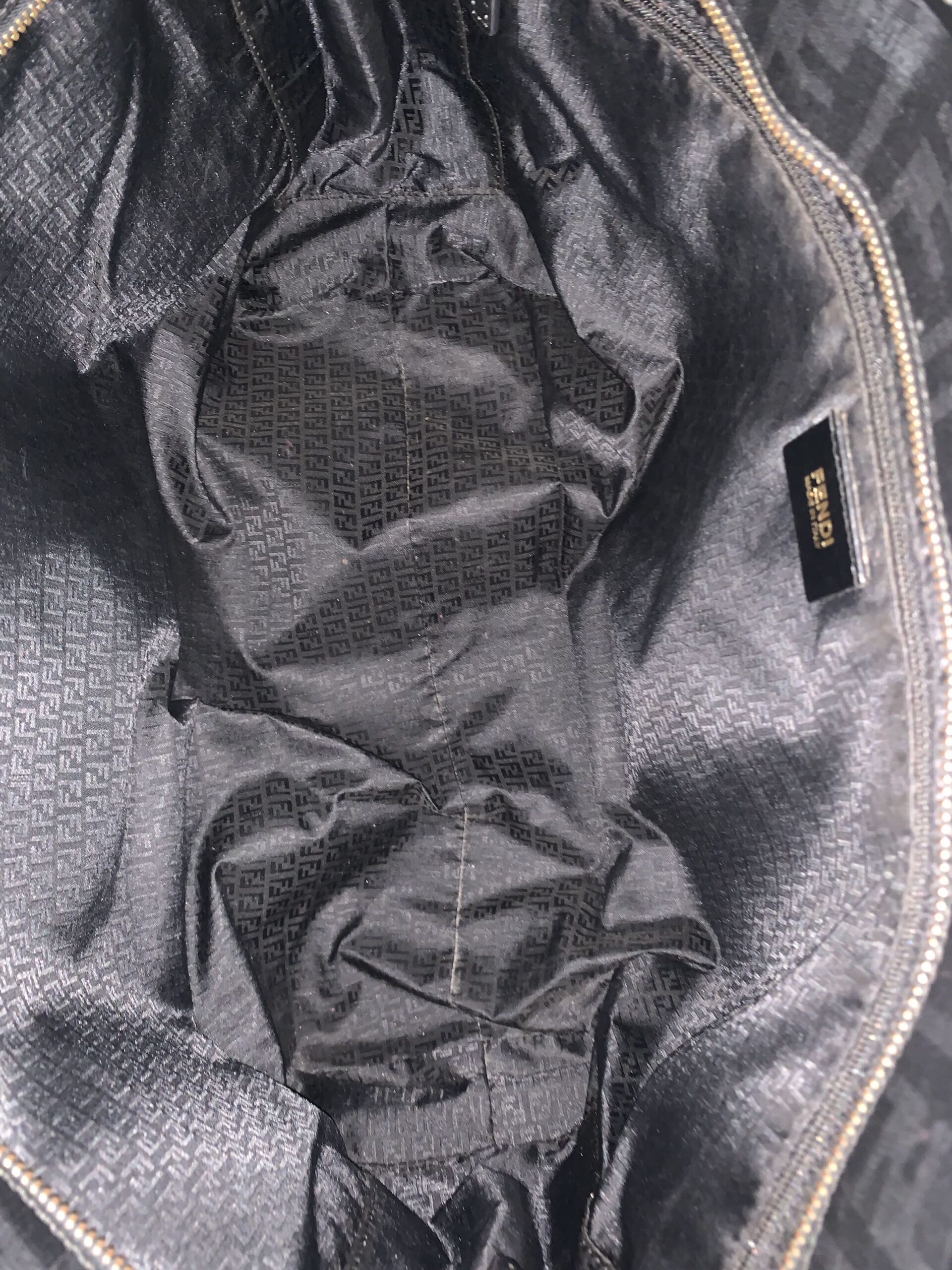Shopper Fendi In tela plastificata FF thumb