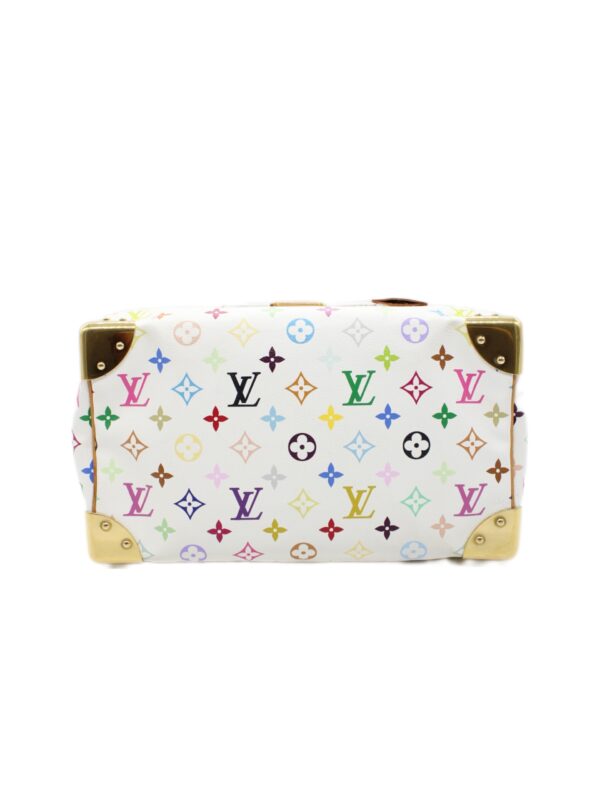 Speedy Louis Vuitton Multicolor White