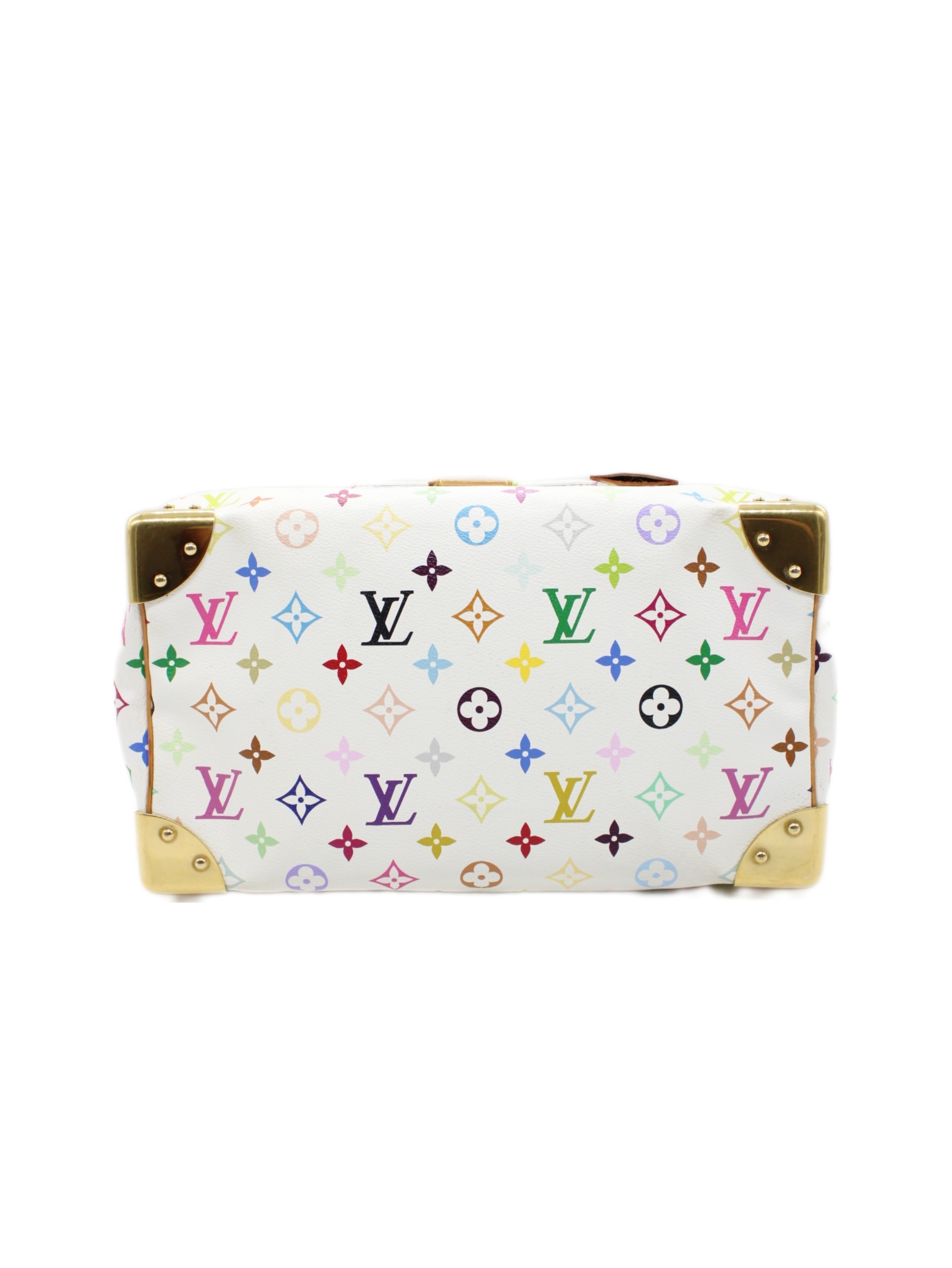 Speedy Louis Vuitton Multicolor White thumb