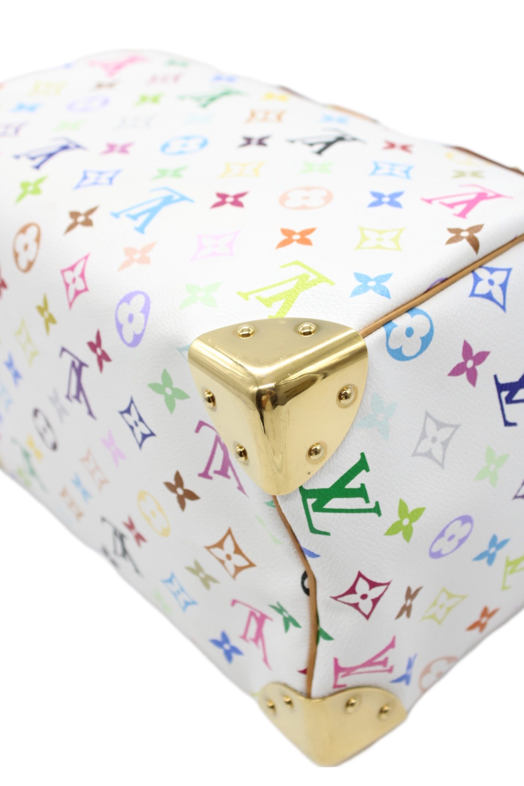 Speedy Louis Vuitton Multicolor White thumb