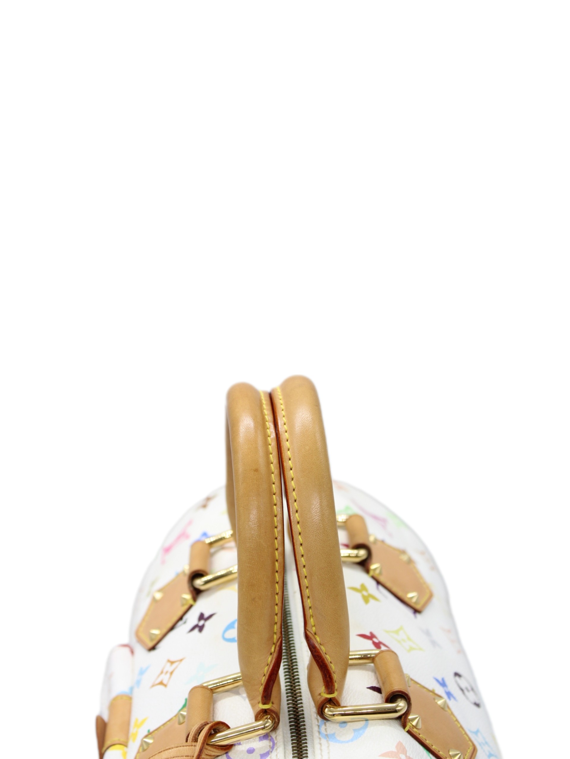 Speedy Louis Vuitton Multicolor White thumb