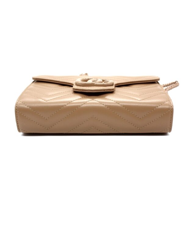 Mini borsa Gucci GG marmont in pelle matelassé