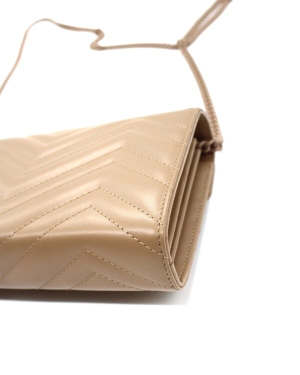 Mini borsa Gucci GG marmont in pelle matelassé
