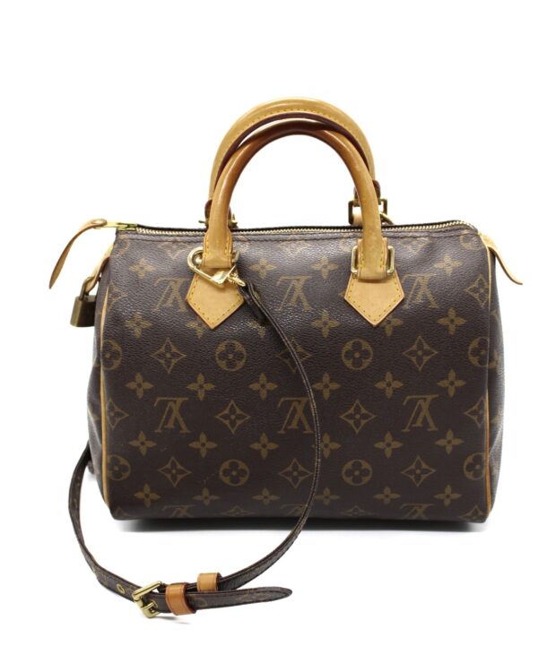 Borsa Louis Vuitton Speedy 25 monogram con tracolla