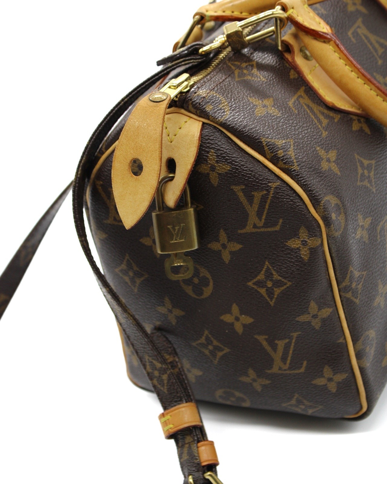 Borsa Louis Vuitton Speedy 25 monogram con tracolla thumb