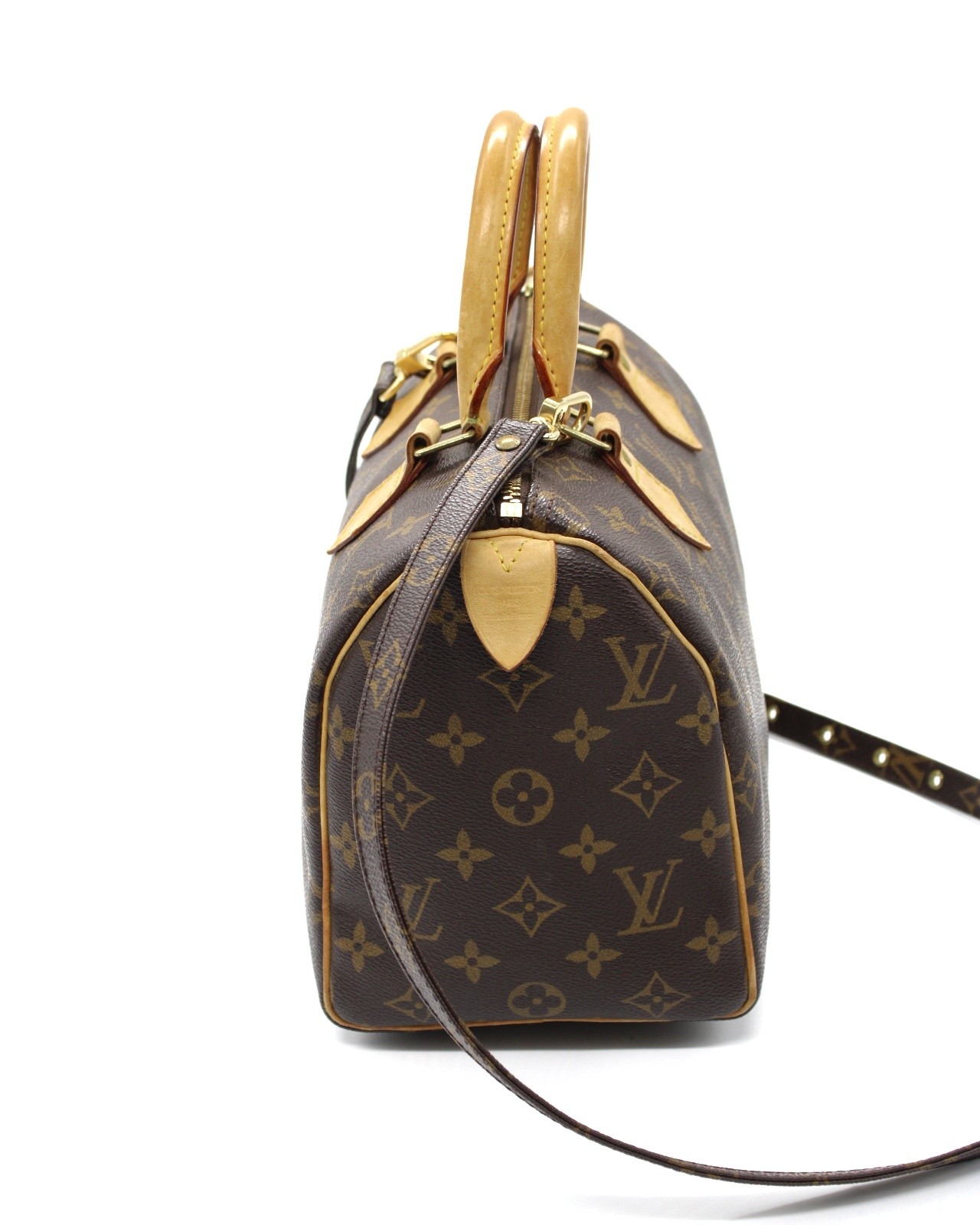 Borsa Louis Vuitton Speedy 25 monogram con tracolla thumb