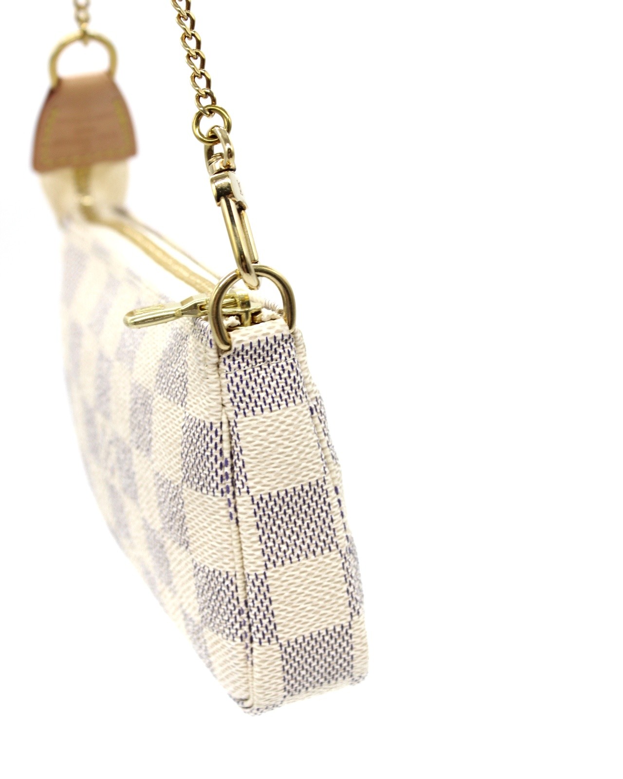 Pochette Louis Vuitton Mini accessoires in damier azur thumb