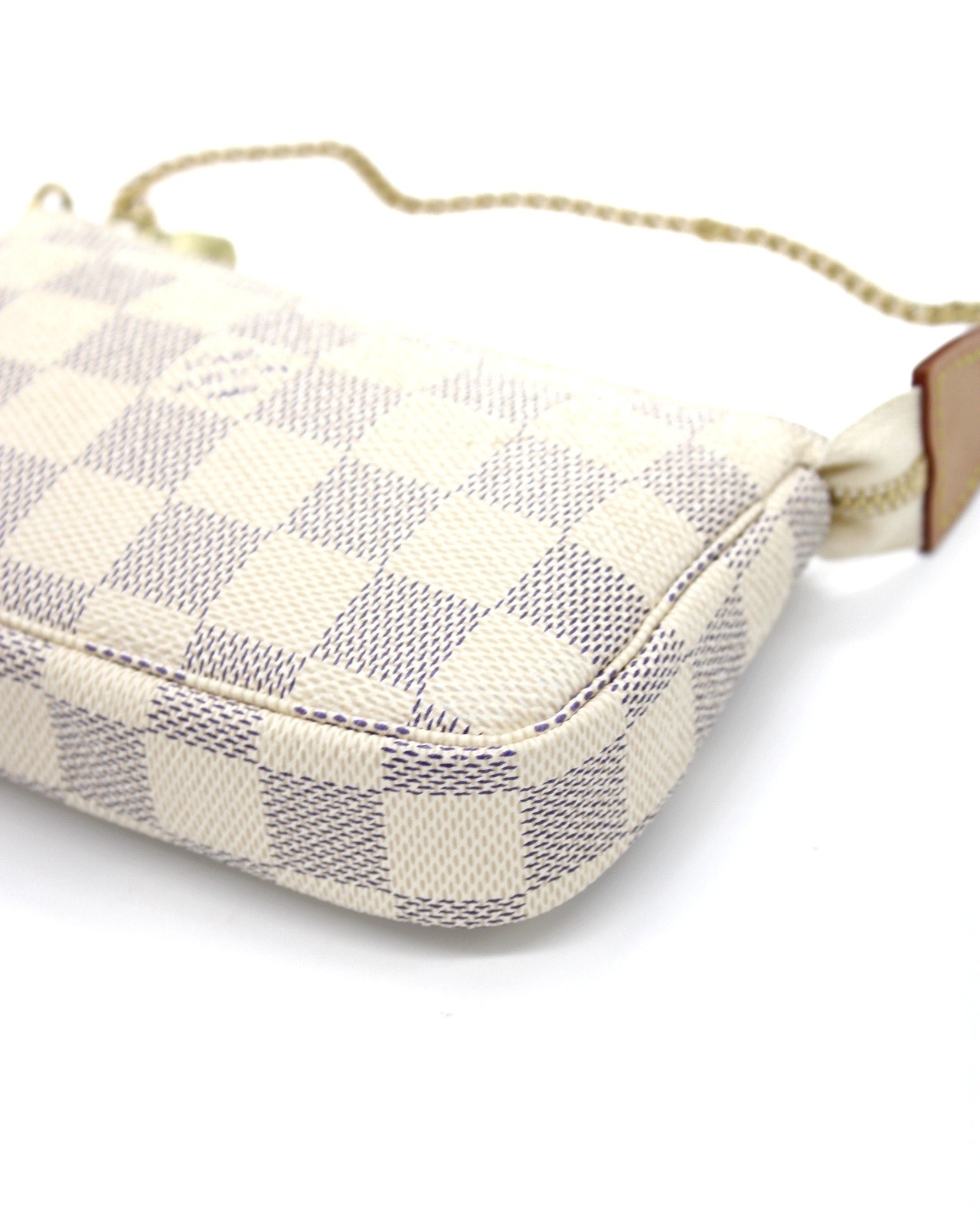 Pochette Louis Vuitton Mini accessoires in damier azur thumb