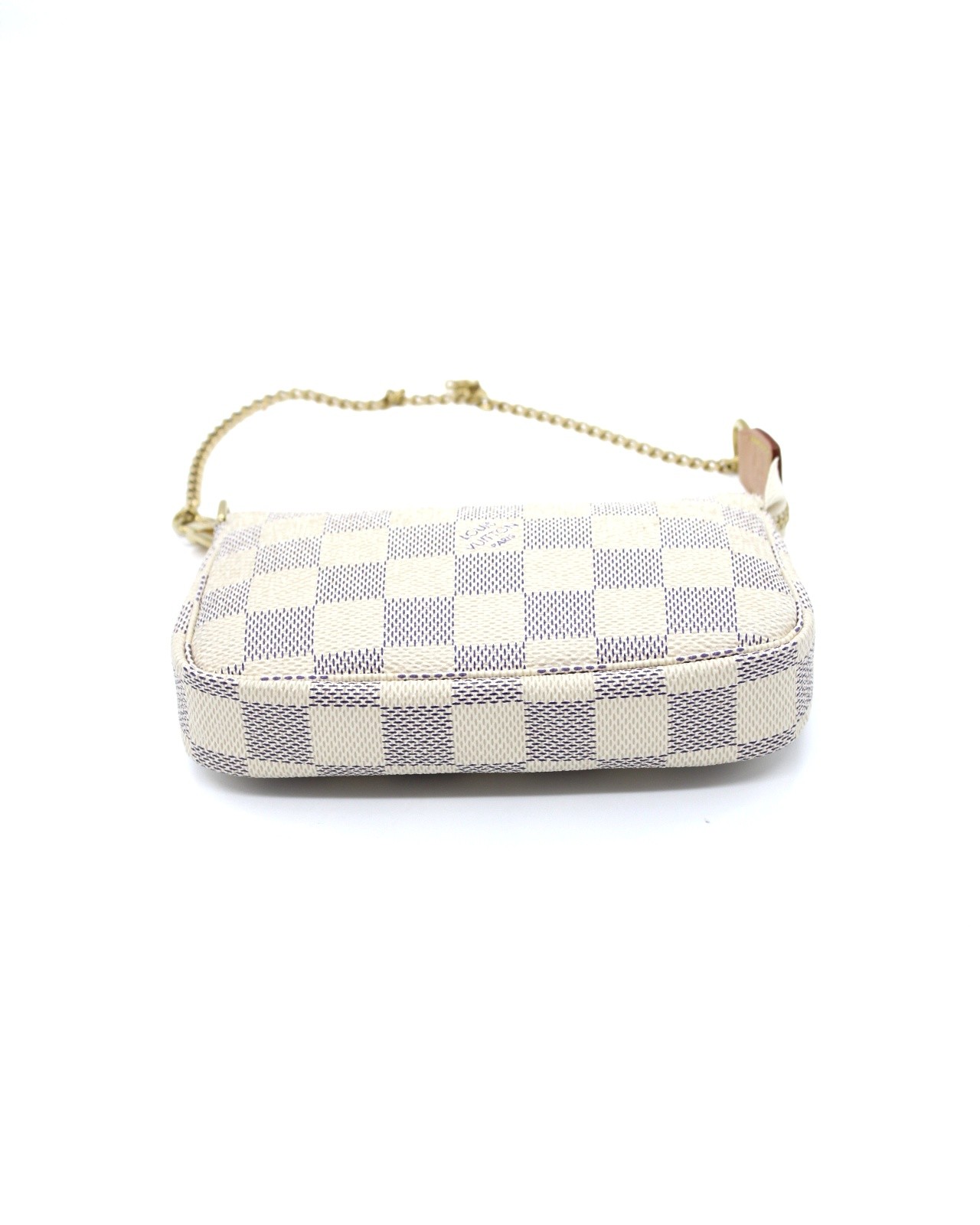 Pochette Louis Vuitton Mini accessoires in damier azur thumb