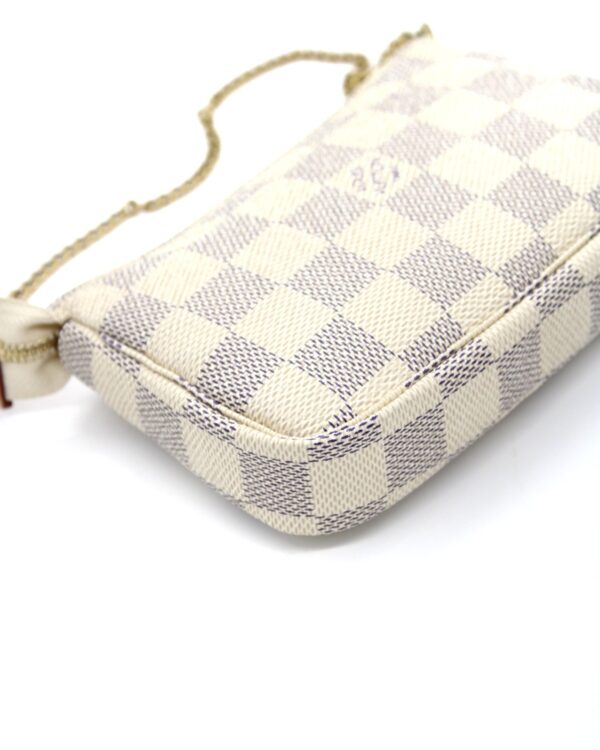 Pochette Louis Vuitton Mini accessoires in damier azur