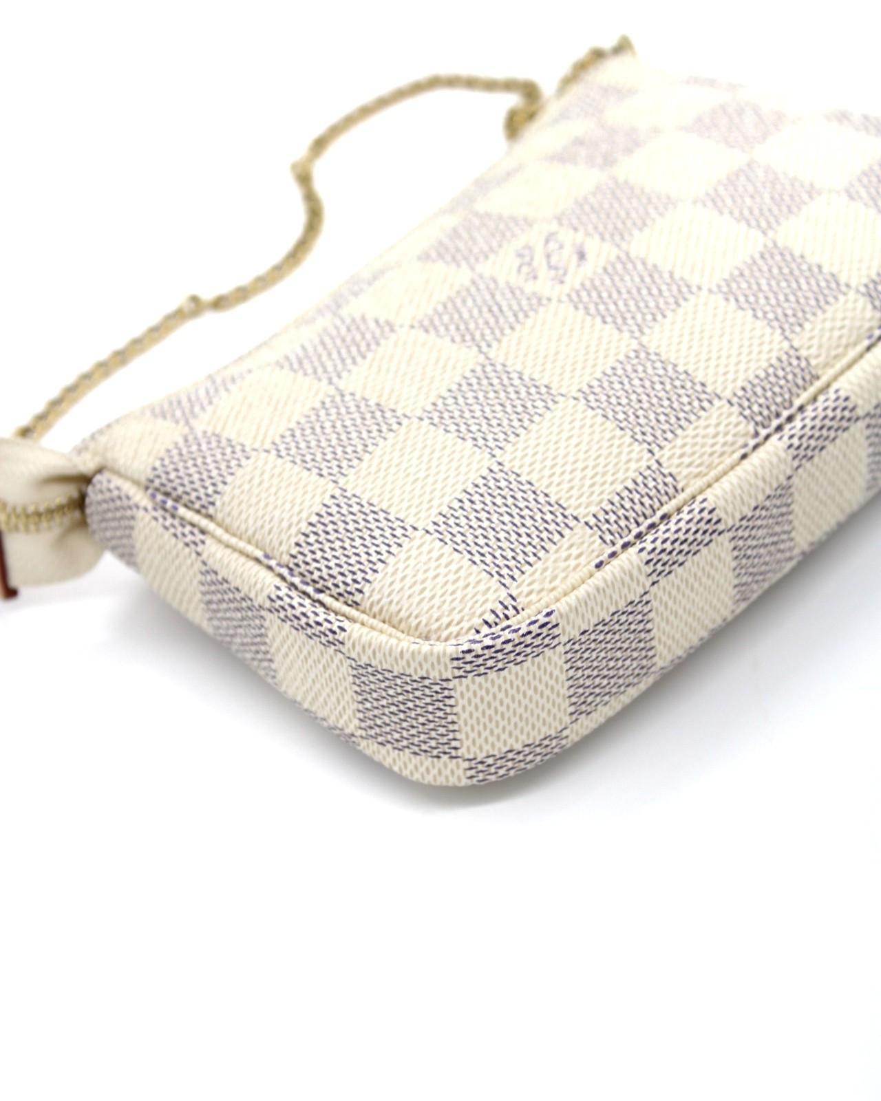 Pochette Louis Vuitton Mini accessoires in damier azur thumb