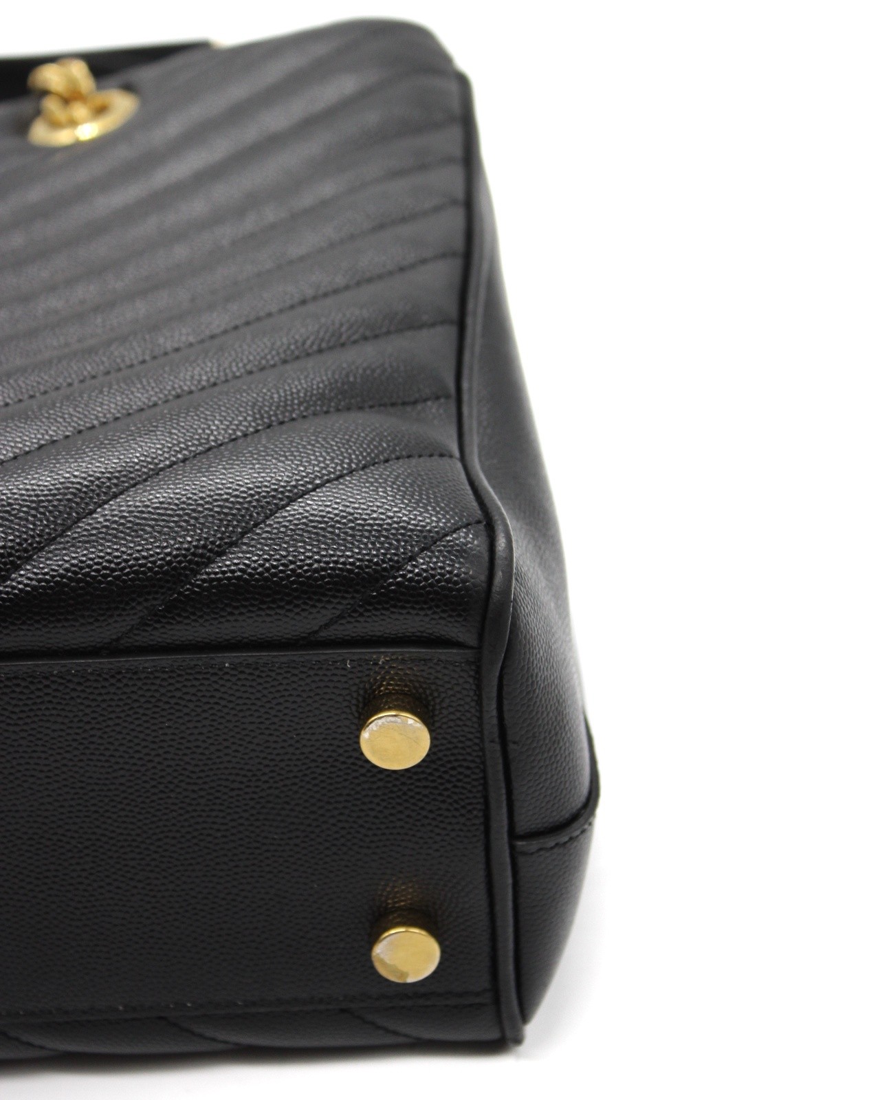 Borsa Saint Laurent tote Chevron thumb