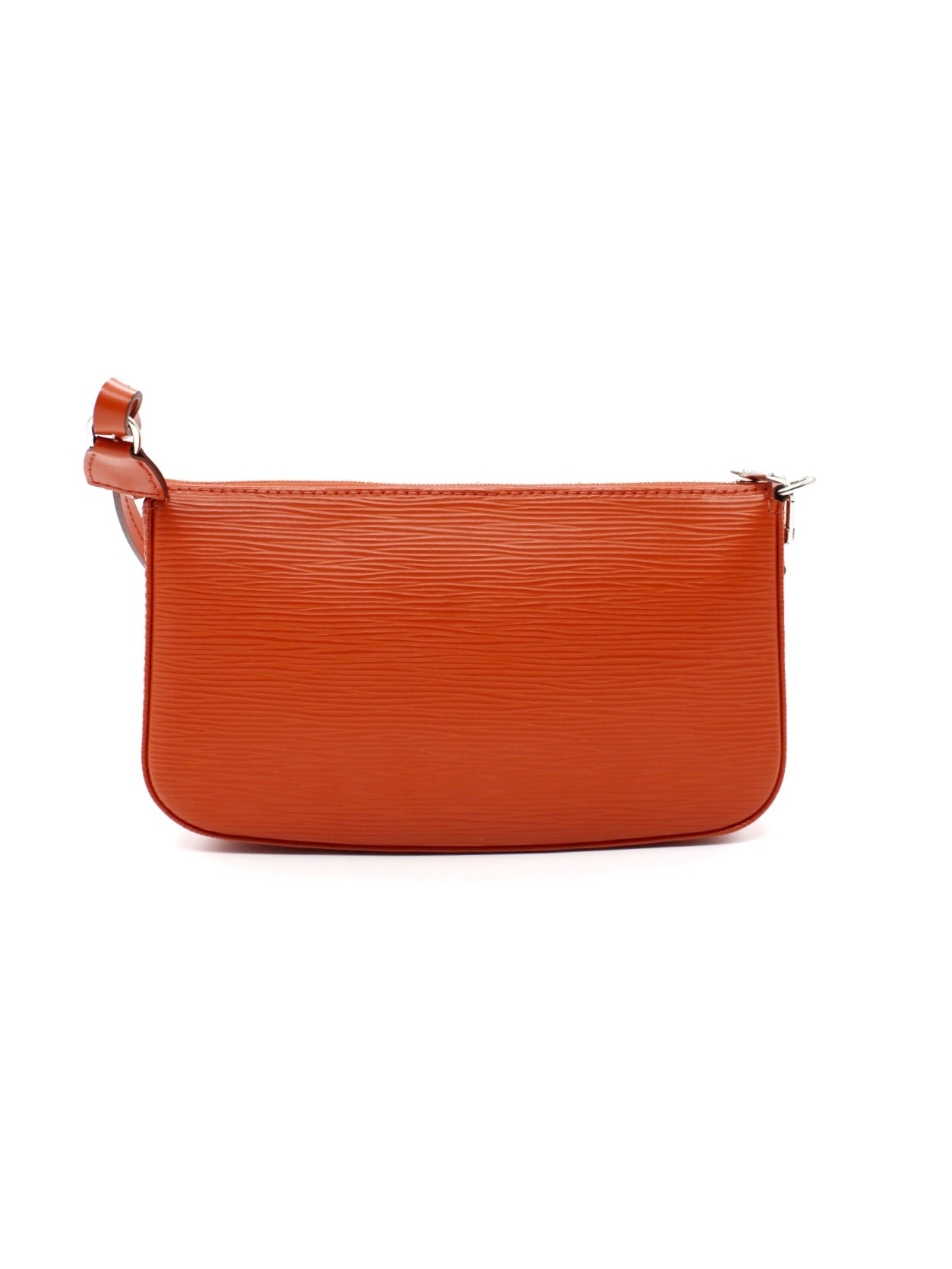 Pochette Louis Vuitton in pelle epi arancione thumb