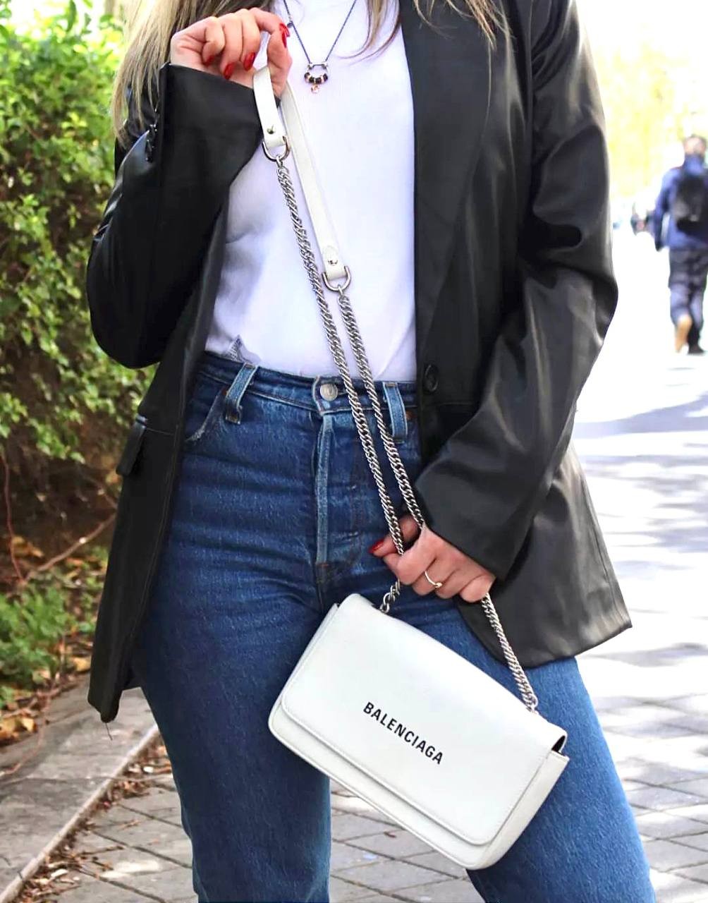 Tracolla Balenciaga Everyday In Pelle thumb