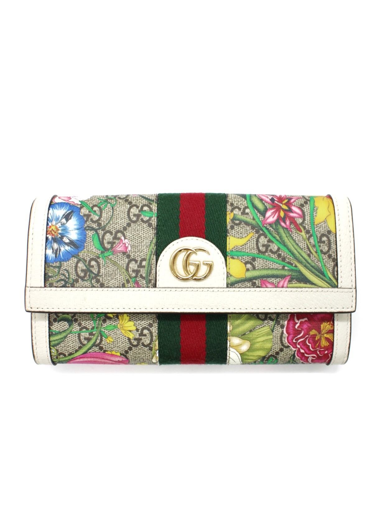 Portafoglio Gucci GG supreme Flora web thumb