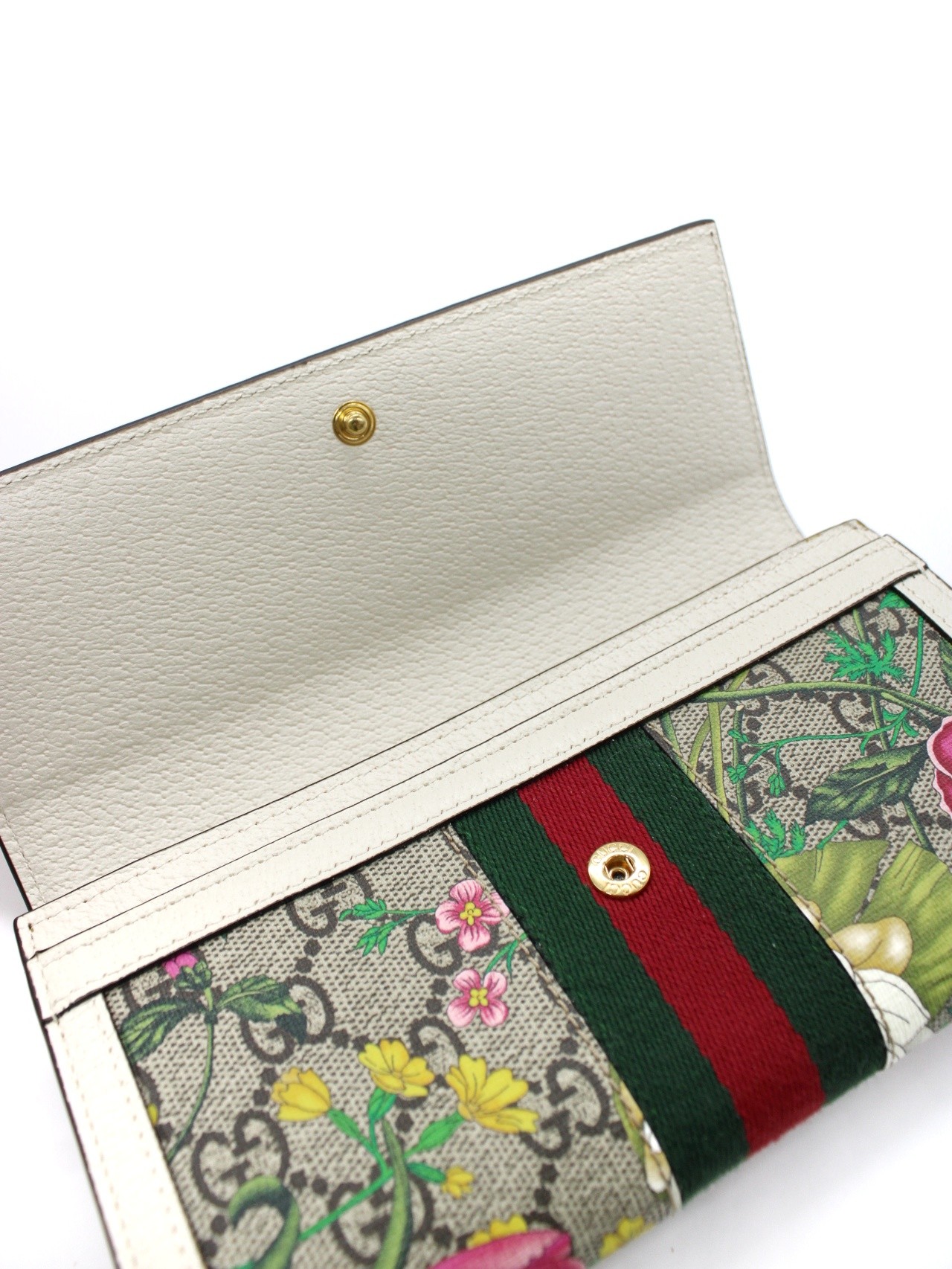 Portafoglio Gucci GG supreme Flora web thumb