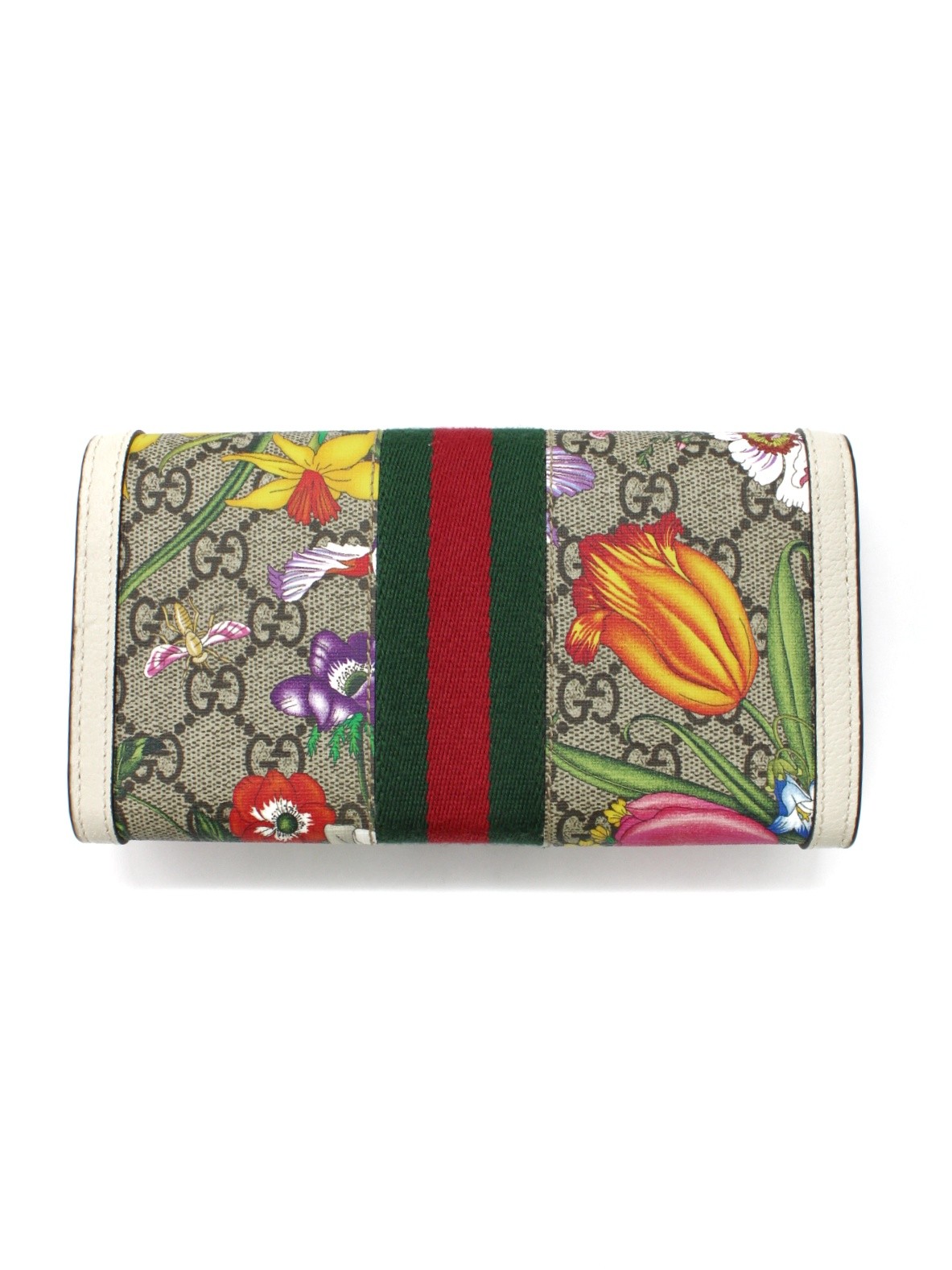 Portafoglio Gucci GG supreme Flora web thumb