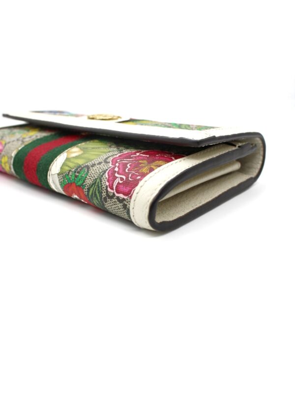 Portafoglio Gucci GG supreme Flora web
