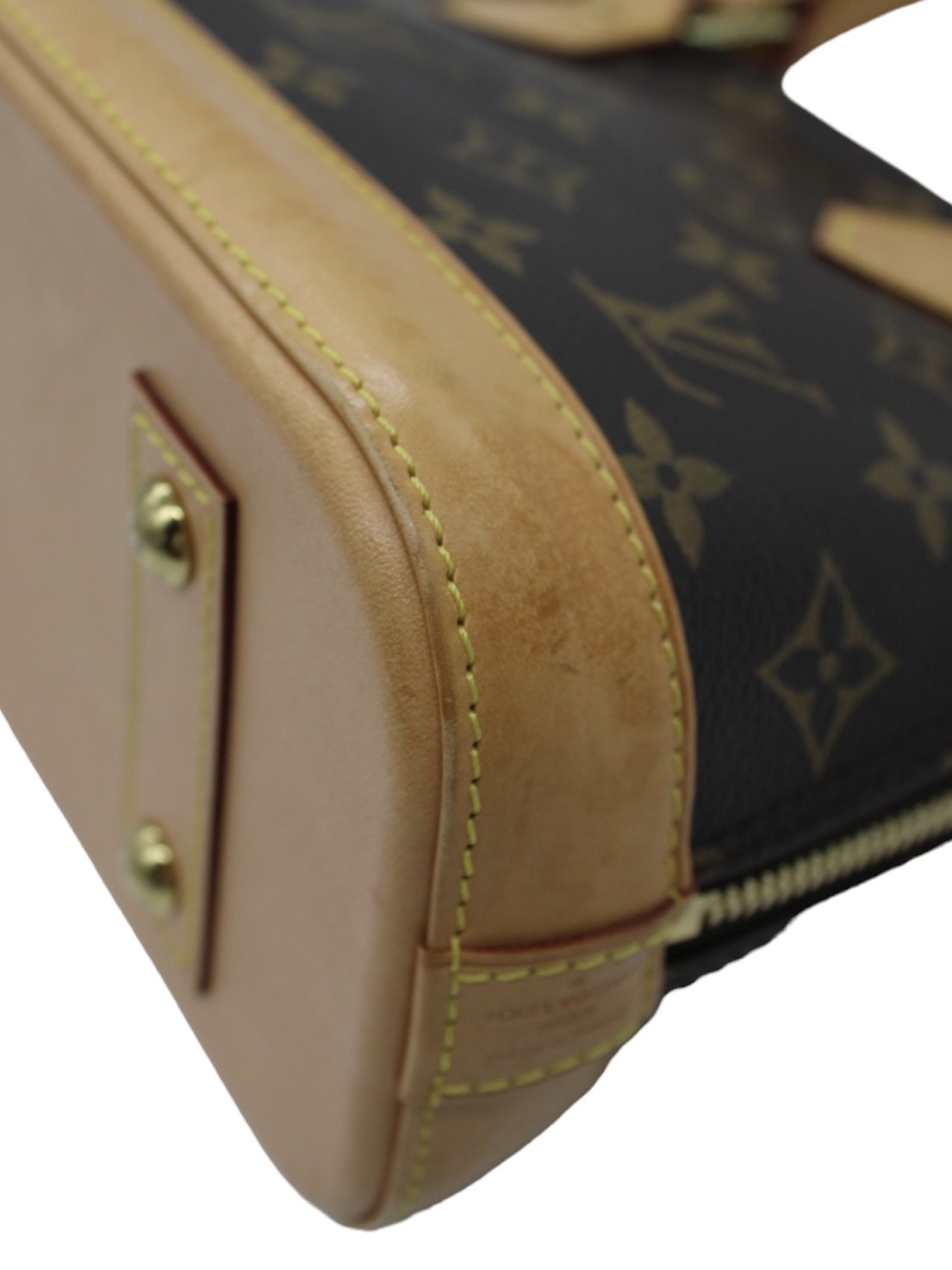 Borsa Louis Vuitton Alma BB in monogram thumb