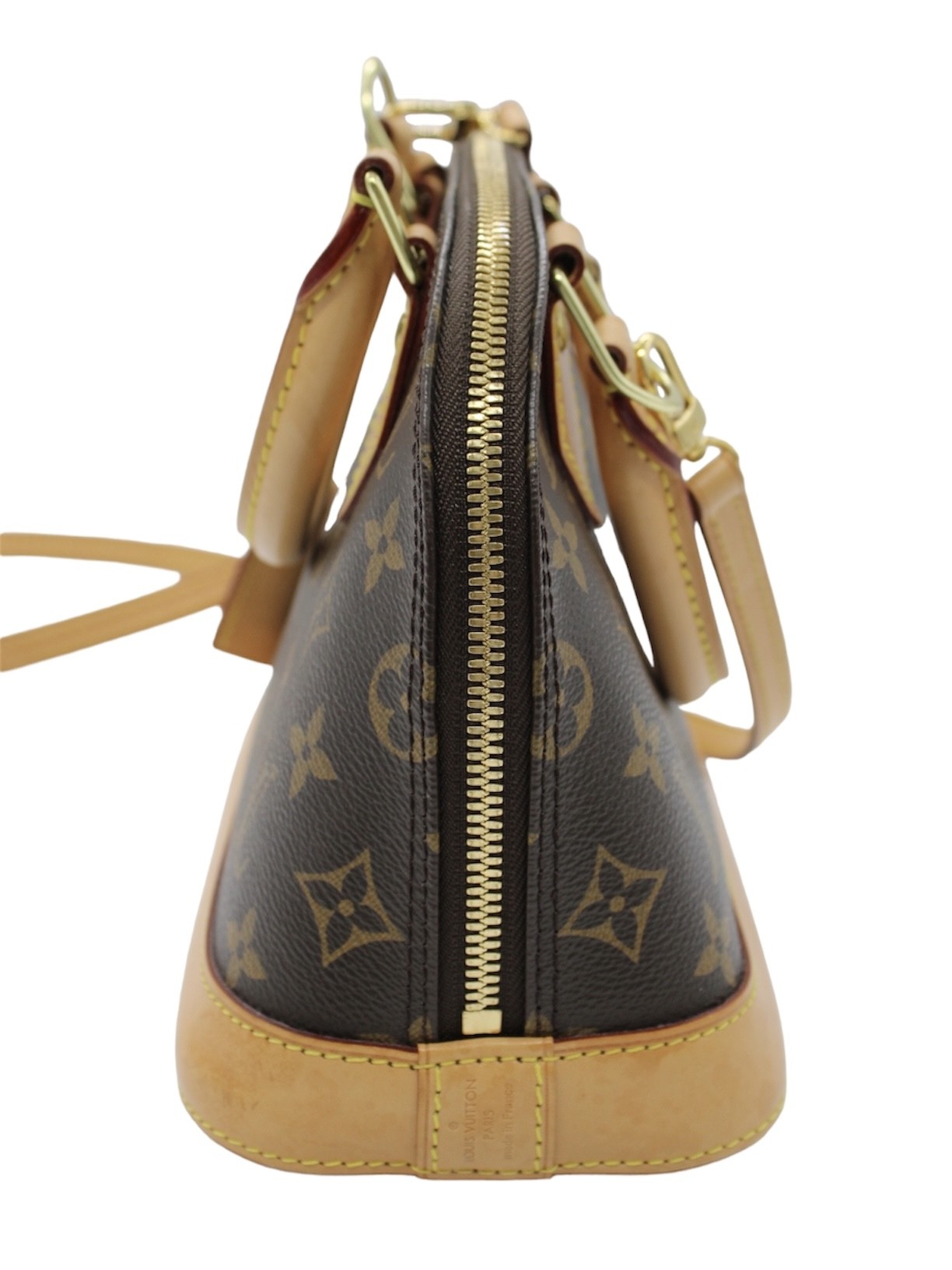 Borsa Louis Vuitton Alma BB in monogram thumb