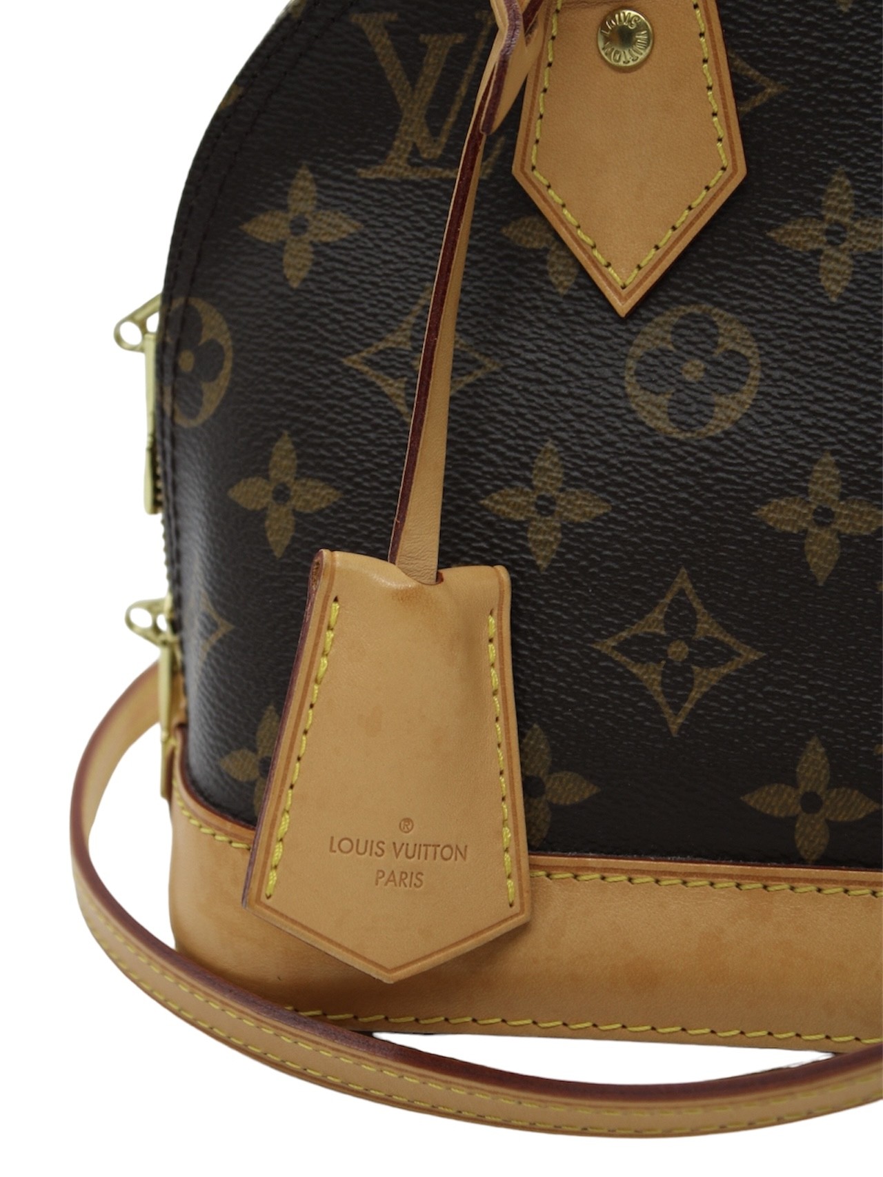 Borsa Louis Vuitton Alma BB in monogram thumb