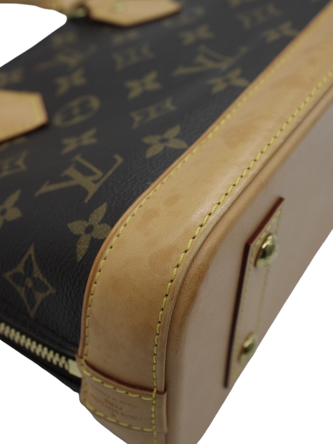 Borsa Louis Vuitton Alma BB in monogram thumb
