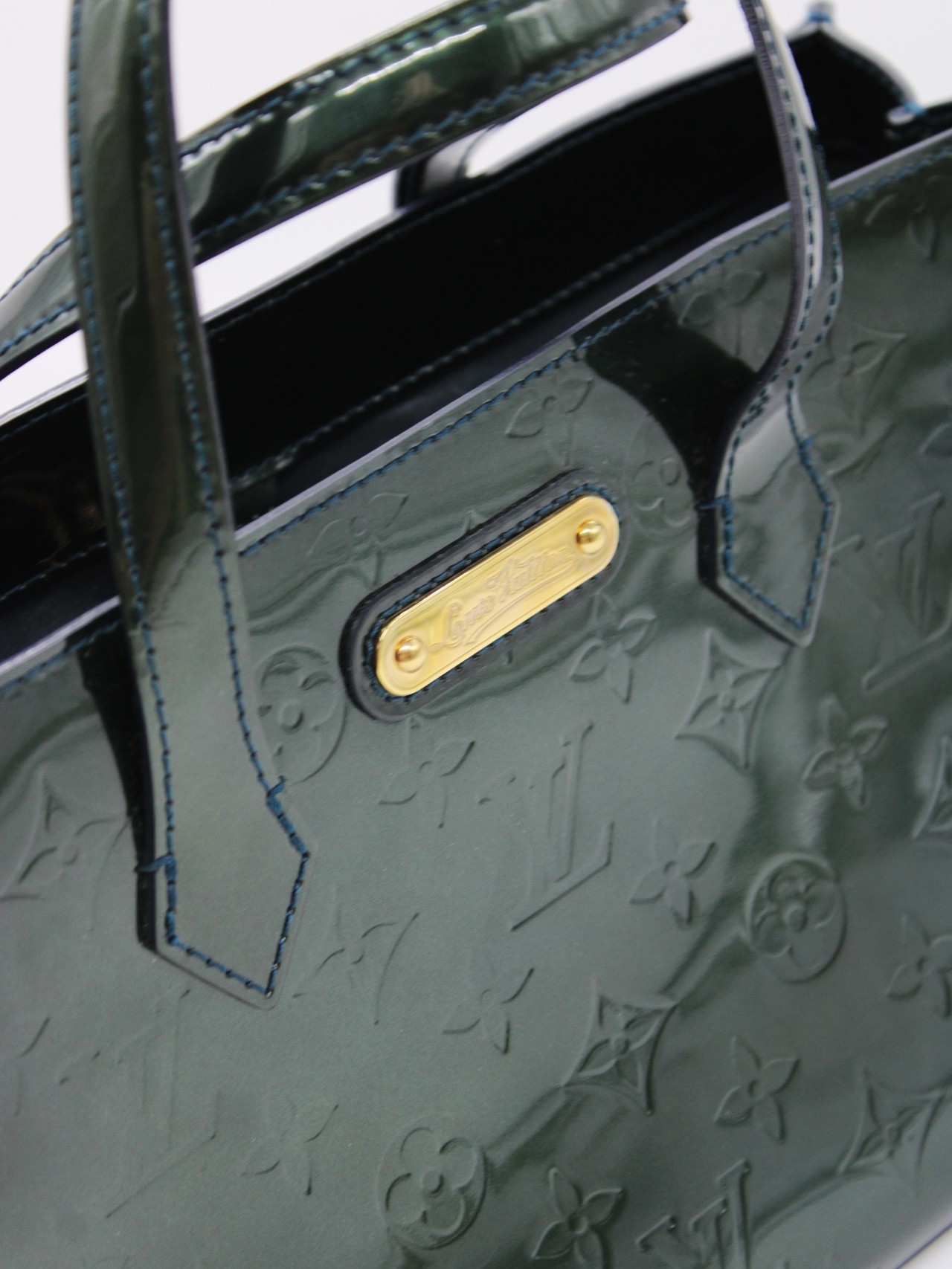 Borsa Louis Vuitton Wilshire vernis thumb