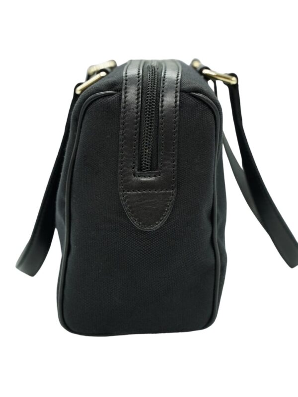 Bauletto Gucci Tessuto e Pelle Nero