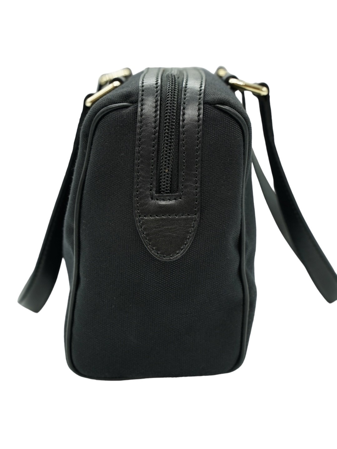 Bauletto Gucci Tessuto e Pelle Nero thumb