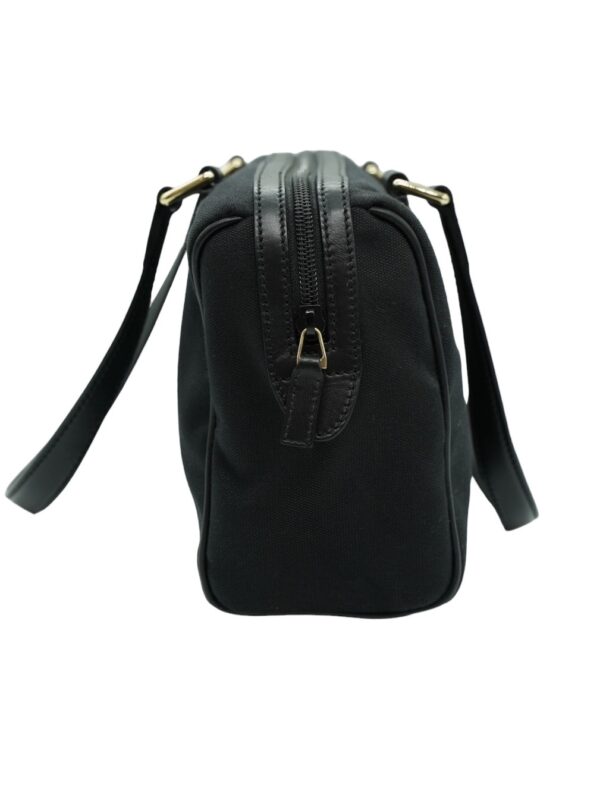Bauletto Gucci Tessuto e Pelle Nero