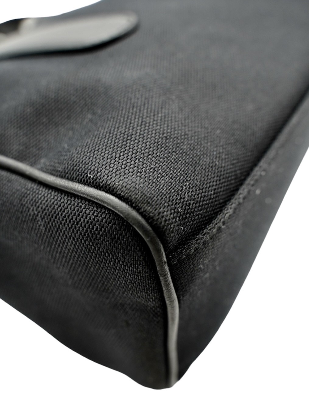 Bauletto Gucci Tessuto e Pelle Nero thumb