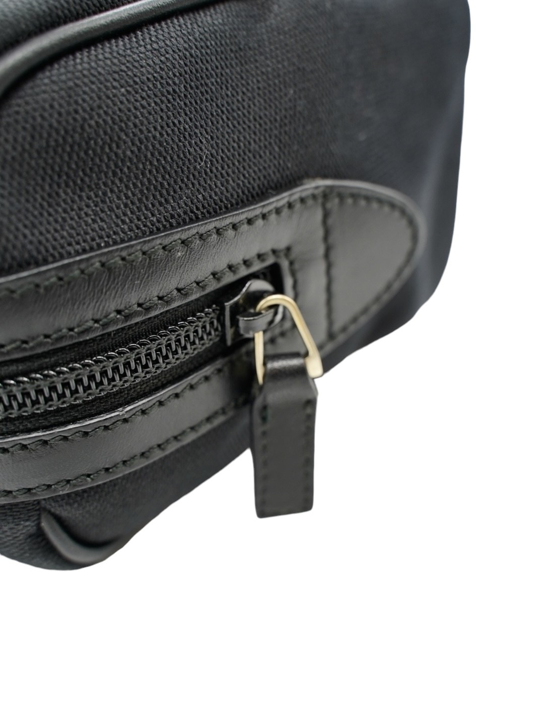 Bauletto Gucci Tessuto e Pelle Nero thumb