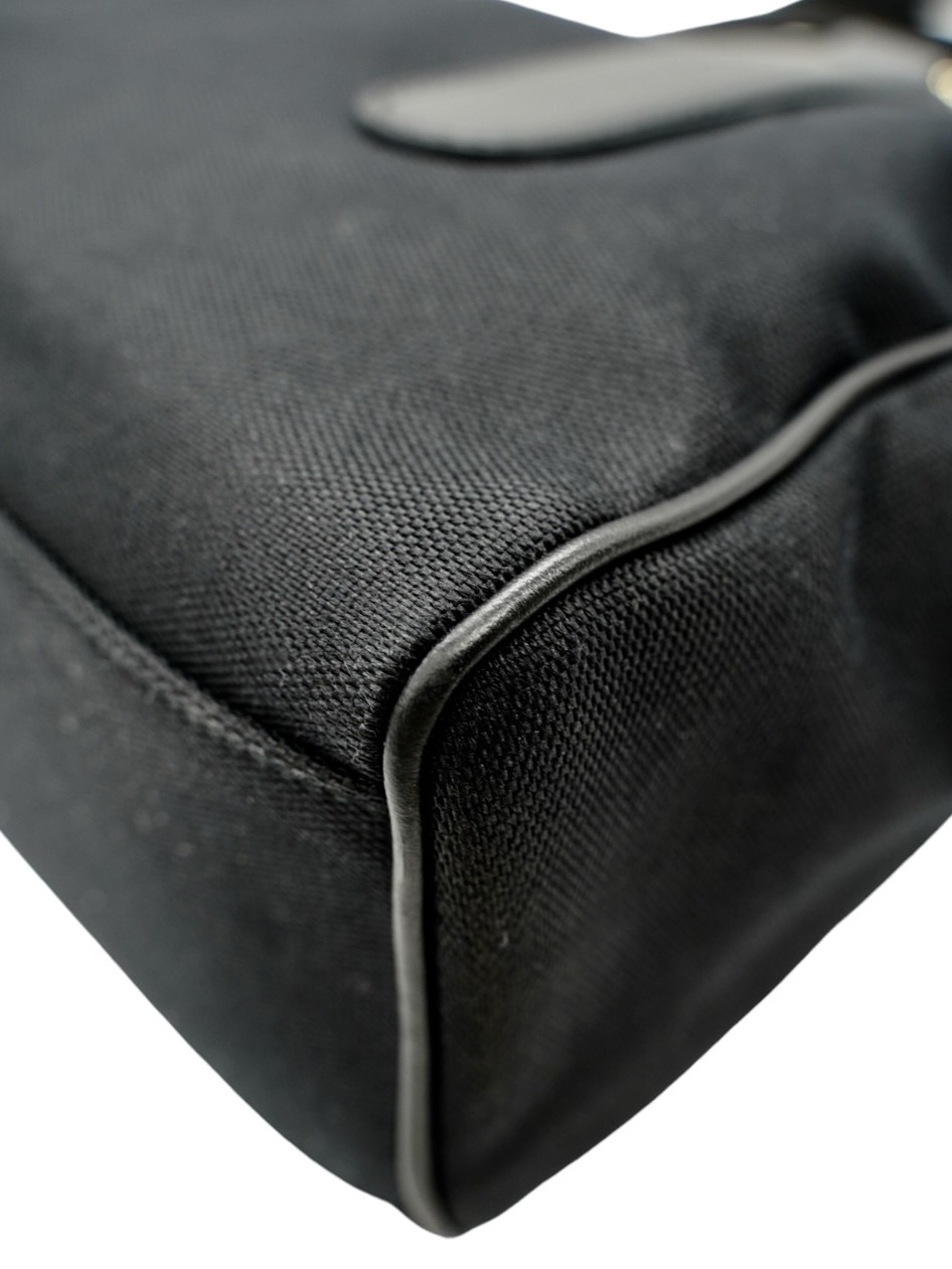 Bauletto Gucci Tessuto e Pelle Nero thumb
