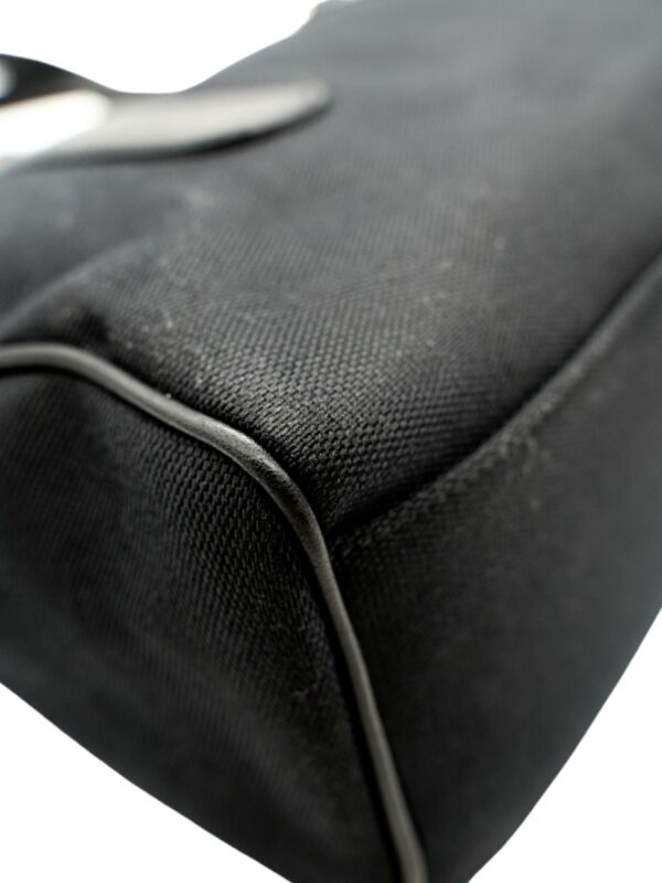 Bauletto Gucci Tessuto e Pelle Nero
