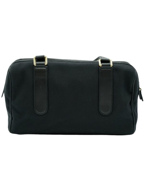Bauletto Gucci Tessuto e Pelle Nero