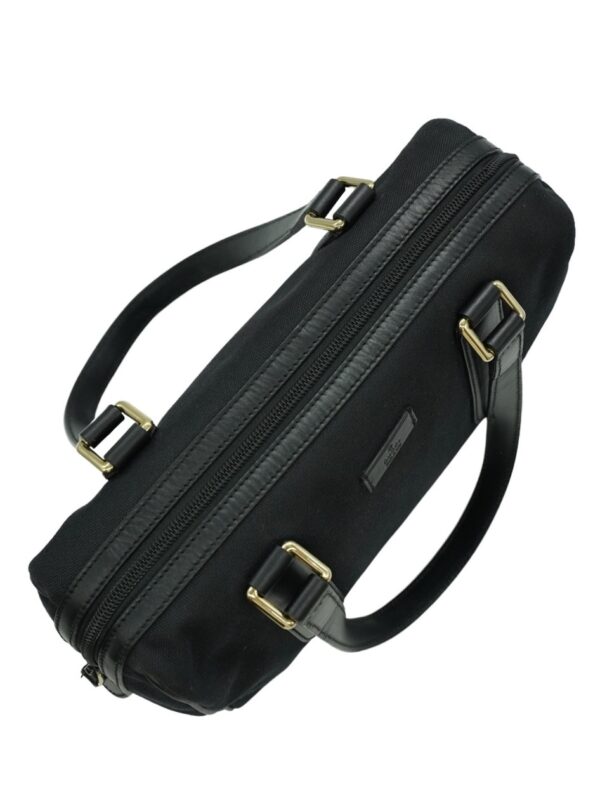 Bauletto Gucci Tessuto e Pelle Nero