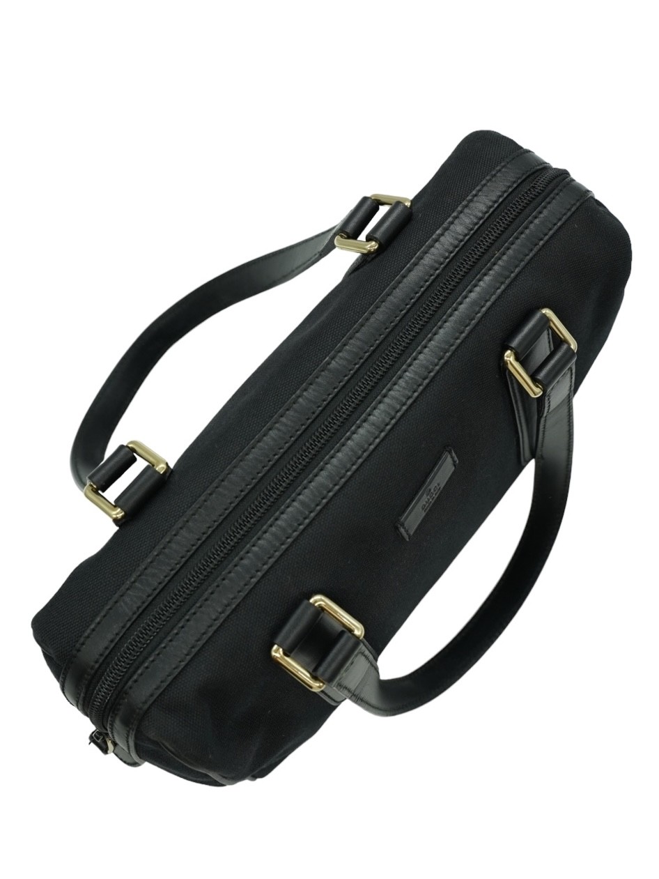 Bauletto Gucci Tessuto e Pelle Nero thumb
