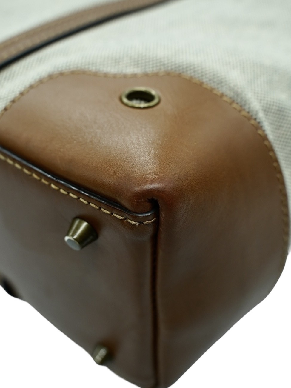 Shopper Burberry in Tela e Pelle con Pochette thumb